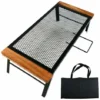Table Pliante En Filet, Table De Barbecue Multifonction Durable Et Résistante Aux Températures élevées Pour Barbecue De Camping à Domicile -Promos Verde Rêverie Boutique 100344058 1