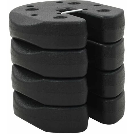 Momo Poids Pour Belvédère 4 Pcs Noir 220x50 Mm Béton 3 Momo Poids Pour Belvédère 4 Pcs Noir 220x50 Mm Béton