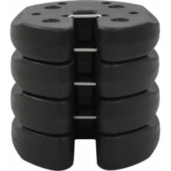 Momo Poids Pour Belvédère 4 Pcs Noir 220x50 Mm Béton 8 Momo Poids Pour Belvédère 4 Pcs Noir 220x50 Mm Béton -Promos Verde Rêverie Boutique 100626486 2