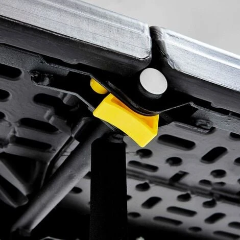 Banc Pliant Noir 3 Places 180cm REKKEM 6 Banc Pliant Noir 3 Places 180cm REKKEM – Image 4