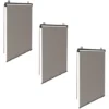 Lot De 3 Stores Enrouleurs L.125 X H. 225 CM Pour Pergola Taupe 2 Lot De 3 Stores Enrouleurs L.125 X H. 225 CM Pour Pergola Taupe -Promos Verde Rêverie Boutique 11156809 1
