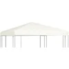 Toile Supérieure De Belvédère 310 G / M² 3 X 3 M Blanc Crème VidaXL 1 Toile Supérieure De Belvédère 310 G / M² 3 X 3 M Blanc Crème VidaXL -Promos Verde Rêverie Boutique 11311049 1