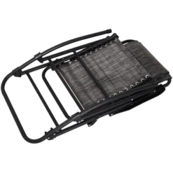 OUTSUNNY Fauteuil à Bascule Rocking Chair Pliable De Jardin Dim. 94L X 64l X 110H Cm Acier époxy Textilène Gris Chiné 10 OUTSUNNY Fauteuil à Bascule Rocking Chair Pliable De Jardin Dim. 94L X 64l X 110H Cm Acier époxy Textilène Gris Chiné -Promos Verde Rêverie Boutique 11741067 4