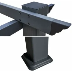 Pergola Autoportante 3 × 4m CASSIS Taupe - Structure Aluminium 8 Pergola Autoportante 3 × 4m CASSIS Taupe - Structure Aluminium -Promos Verde Rêverie Boutique 11773496 3