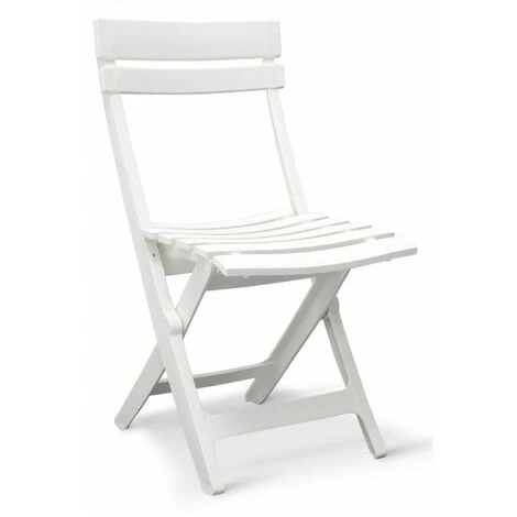 Grosfillex CHAISE MIAMI PLIANTE 42X50X80 Coloris Blanc 3 Grosfillex CHAISE MIAMI PLIANTE 42X50X80 Coloris Blanc