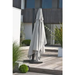 PARASOL ALU EXCENTRE 4X3 GRIS - DCBGARDEN 11 PARASOL ALU EXCENTRE 4X3 GRIS - DCBGARDEN -Promos Verde Rêverie Boutique 12412601 5