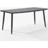 Table De Jardin Métal Noir 1,6 M X 0,9 M X 0,7 M 2 Table De Jardin Métal Noir 1,6 M X 0,9 M X 0,7 M -Promos Verde Rêverie Boutique 12574648 1