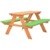 Table De Pique-nique Pour Enfants Avec Bancs 89x79x50 Cm Sapin VidaXL 1 Table De Pique-nique Pour Enfants Avec Bancs 89x79x50 Cm Sapin VidaXL -Promos Verde Rêverie Boutique 13197172 1