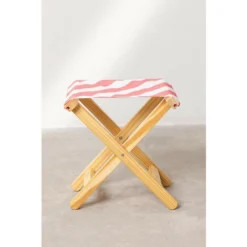Tabouret Bas En Bois Lyon SKLUM Rose -Promos Verde Rêverie Boutique 13203997 4