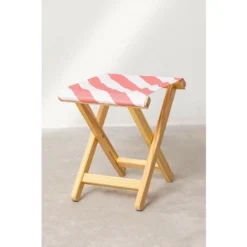 Tabouret Bas En Bois Lyon SKLUM Rose -Promos Verde Rêverie Boutique 13203997 5