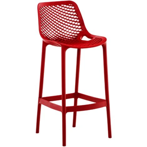 Tabouret De Bar Extérieur Air Rouge 2 Tabouret De Bar Extérieur Air Rouge