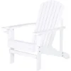 OUTSUNNY Fauteuil De Jardin Adirondack Chaise Longue Inclinable En Bois 97L X 73l X 93H Cm Blanc 2 OUTSUNNY Fauteuil De Jardin Adirondack Chaise Longue Inclinable En Bois 97L X 73l X 93H Cm Blanc -Promos Verde Rêverie Boutique 1526518 1