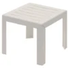 GROSFILLEX - Table Basse Miami - 40 X 40 Cm - Blanc 2 GROSFILLEX - Table Basse Miami - 40 X 40 Cm - Blanc -Promos Verde Rêverie Boutique 17033856 1
