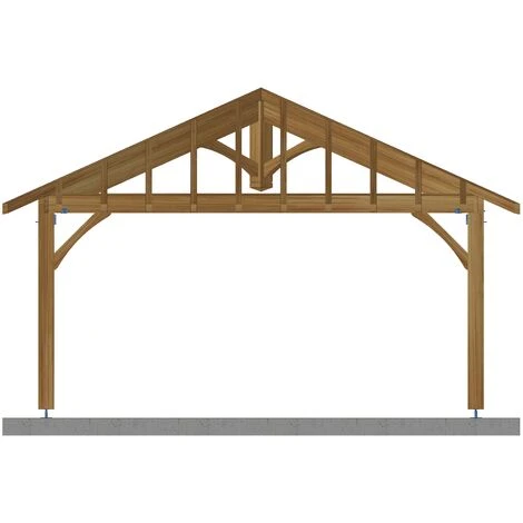 Carbet Bois Massif 5x5 - Grand Format 4 Carbet Bois Massif 5x5 - Grand Format – Image 2