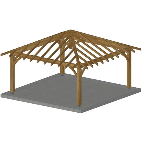 Carbet Bois Massif 5x5 - Grand Format 5 Carbet Bois Massif 5x5 - Grand Format – Image 3