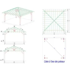 Carbet Bois Massif 5x5 - Grand Format 11 Carbet Bois Massif 5x5 - Grand Format -Promos Verde Rêverie Boutique 18376619 5