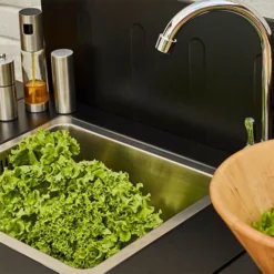 Desserte De Jardin - Avec évier Sur Roues Pour Barbecue Gaz - Noir / Inox - Compatible Fidji 3 Et 4 - Cuisine Extérieure - Cook'In Garden 9 Desserte De Jardin - Avec évier Sur Roues Pour Barbecue Gaz - Noir / Inox - Compatible Fidji 3 Et 4 - Cuisine Extérieure - Cook'In Garden -Promos Verde Rêverie Boutique 18389909 4