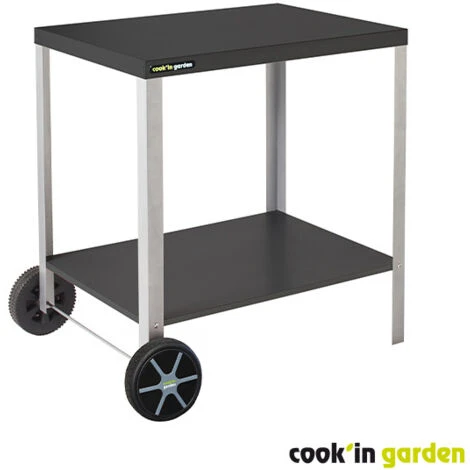 Desserte De Jardin - MEDIA 75 - Compatible Plancha - Dimensions Produit : L 83,5 X L 67 × H 80,5cm - Cook'In Garden 3 Desserte De Jardin - MEDIA 75 - Compatible Plancha - Dimensions Produit : L 83,5 X L 67 × H 80,5cm - Cook'In Garden