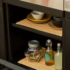 Desserte De Jardin - Noir / Inox - Module Compatible Fidji 3 Et 4 - Cuisine Extérieure - Cook'In Garden 11 Desserte De Jardin - Noir / Inox - Module Compatible Fidji 3 Et 4 - Cuisine Extérieure - Cook'In Garden -Promos Verde Rêverie Boutique 18390114 5