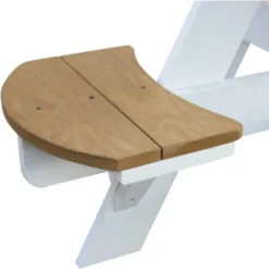 AXI UFO Table De Pique Nique Ronde Pour Enfants En Bois Table Ronde Enfant Pour Le Jardin En Marron Et Blanc Avec 4 Sièges 10 AXI UFO Table De Pique Nique Ronde Pour Enfants En Bois Table Ronde Enfant Pour Le Jardin En Marron Et Blanc Avec 4 Sièges -Promos Verde Rêverie Boutique 18396662 4