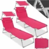 Lot De 2 Transats CHLOE - Lot De 2 Chaises Longues, Bains De Soleil, Transats Jardin 1 Lot De 2 Transats CHLOE - Lot De 2 Chaises Longues, Bains De Soleil, Transats Jardin -Promos Verde Rêverie Boutique 18474283 1