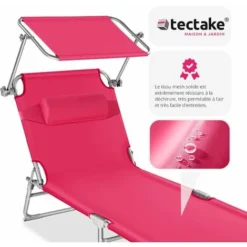 Lot De 2 Transats CHLOE - Lot De 2 Chaises Longues, Bains De Soleil, Transats Jardin 11 Lot De 2 Transats CHLOE - Lot De 2 Chaises Longues, Bains De Soleil, Transats Jardin -Promos Verde Rêverie Boutique 18474283 5