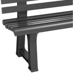 Banc De Jardin Orchidea 3 Places Banc D'extérieur En Plastique Banquette 145x49x74 Cm Jardin Terrasse Parc Anthracite 11 Banc De Jardin Orchidea 3 Places Banc D'extérieur En Plastique Banquette 145x49x74 Cm Jardin Terrasse Parc Anthracite -Promos Verde Rêverie Boutique 18475253 5