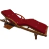 Coussin Pour Transat Chaise Longue De Jardin 195cm Hydrofuge 8 Boutons Coussin Abin De Soleil Intérieur Extérieur Rouge 2 Coussin Pour Transat Chaise Longue De Jardin 195cm Hydrofuge 8 Boutons Coussin Abin De Soleil Intérieur Extérieur Rouge -Promos Verde Rêverie Boutique 18476085 1