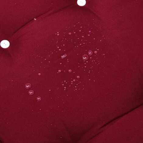 Coussin Pour Transat Chaise Longue De Jardin 195cm Hydrofuge 8 Boutons Coussin Abin De Soleil Intérieur Extérieur Rouge 5 Coussin Pour Transat Chaise Longue De Jardin 195cm Hydrofuge 8 Boutons Coussin Abin De Soleil Intérieur Extérieur Rouge – Image 3