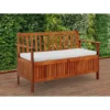 Banc De Jardin En Bois D'acacia Avec Compartiment De Rangement Coussin Inclus Robuste Et Durable Banc 2en1 2 Banc De Jardin En Bois D'acacia Avec Compartiment De Rangement Coussin Inclus Robuste Et Durable Banc 2en1 -Promos Verde Rêverie Boutique 18477576 1
