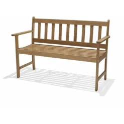 Banc De Jardin Chillvert Milán 2 Sièges Bois 51,9x118,5x79,9 Cm