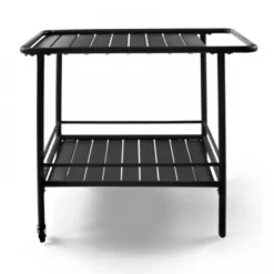 Desserte à Roulettes En Acier Anthracite - Palavas -Promos Verde Rêverie Boutique 18777716 3