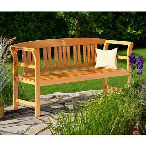Banc De Jardin ROSE 150cm En Bois D'eucalyptus Certifié FSC® Banc Extérieur Banquette Jardin Balcon Terrasse 3 Banc De Jardin ROSE 150cm En Bois D'eucalyptus Certifié FSC® Banc Extérieur Banquette Jardin Balcon Terrasse