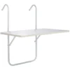 Table De Balcon Pliable Blanc 60x40x1,2 Cm HI 2 Table De Balcon Pliable Blanc 60x40x1,2 Cm HI -Promos Verde Rêverie Boutique 19287495 1