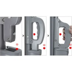 COSTWAY Auvent Latéral Rétractable Double 160x600CM En Aluminium Et Tissu Polyester Résistant Aux UV Pour Terrasse,Balcon Gris Foncé 9 COSTWAY Auvent Latéral Rétractable Double 160x600CM En Aluminium Et Tissu Polyester Résistant Aux UV Pour Terrasse,Balcon Gris Foncé -Promos Verde Rêverie Boutique 19457327 3