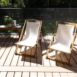 Lot De 2 Transats Fidgi En Acacia écru 9 Lot De 2 Transats Fidgi En Acacia écru -Promos Verde Rêverie Boutique 19507641 3