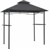 Belvédère De Barbecue 240x150x255 Cm Anthracite Acier VidaXL 1 Belvédère De Barbecue 240x150x255 Cm Anthracite Acier VidaXL -Promos Verde Rêverie Boutique 19623908 1