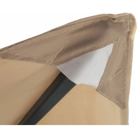 Toit De Remplacement Pour Pavillon De Jardin 3x4m Housse De Remplacement Pour Toit De Pavillon Beige Antique 7 Toit De Remplacement Pour Pavillon De Jardin 3x4m Housse De Remplacement Pour Toit De Pavillon Beige Antique – Image 5