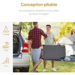 OUTSUNNY Transat De Jardin Chaise Longue Pliante Bain De Soleil Pour Lecture Gris 11 OUTSUNNY Transat De Jardin Chaise Longue Pliante Bain De Soleil Pour Lecture Gris -Promos Verde Rêverie Boutique 20895698 5