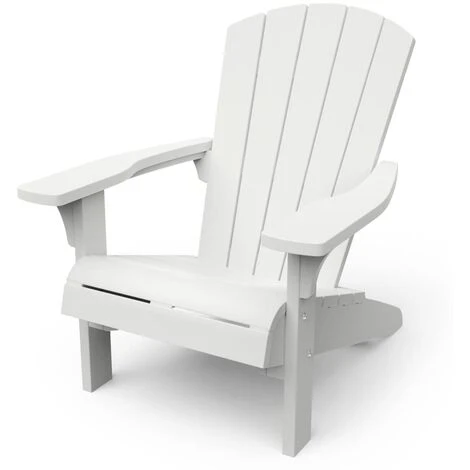 Chaise Adirondack Troy Blanc Keter 3 Chaise Adirondack Troy Blanc Keter