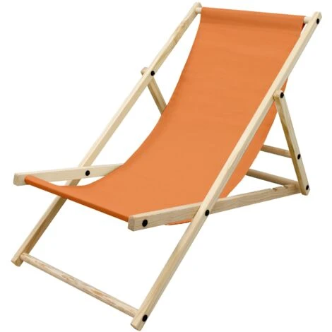 Chaise Longue De Jardin Pliante Bois Bain De Soleil Plage Chilienne Orange 120kg 3 Chaise Longue De Jardin Pliante Bois Bain De Soleil Plage Chilienne Orange 120kg
