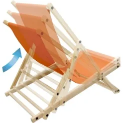 Chaise Longue De Jardin Pliante Bois Bain De Soleil Plage Chilienne Orange 120kg 9 Chaise Longue De Jardin Pliante Bois Bain De Soleil Plage Chilienne Orange 120kg -Promos Verde Rêverie Boutique 22622398 3