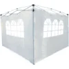 OUTSUNNY Parois Latérales De Rechange Barnum Tonnelle 3 X 3 Ou 3 X 6 M 2 Pièces 2 Grandes Fenêtres Blanc 2 OUTSUNNY Parois Latérales De Rechange Barnum Tonnelle 3 X 3 Ou 3 X 6 M 2 Pièces 2 Grandes Fenêtres Blanc -Promos Verde Rêverie Boutique 25007471 1