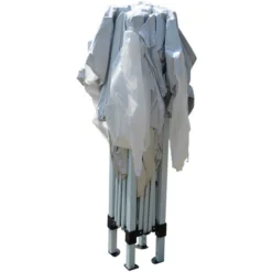 OUTSUNNY Tonnelle Barnum Tente De Réception Pliante 3 X 3 X 2,55 M Avec Fenêtres + Sac De Transport Blanc 10 OUTSUNNY Tonnelle Barnum Tente De Réception Pliante 3 X 3 X 2,55 M Avec Fenêtres + Sac De Transport Blanc -Promos Verde Rêverie Boutique 25007565 4