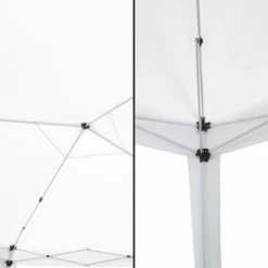 Tonnelle De Jardin Pliante 3x3 M Blanche - Tonnelle Barnum Pliant Toile 210D (160g/M2) - Tente Pliable Idéale Pour Reception En Exterieur 9 Tonnelle De Jardin Pliante 3x3 M Blanche - Tonnelle Barnum Pliant Toile 210D (160g/M2) - Tente Pliable Idéale Pour Reception En Exterieur -Promos Verde Rêverie Boutique 25237172 3