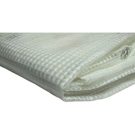 Toile Pour Pergola Et Tonnelle 2 X 3 M170g/m² - Bâche Pour Pergola Et Tonnelle Transparente - 2x3 M En Polyéthylène 5 Toile Pour Pergola Et Tonnelle 2 X 3 M170g/m² - Bâche Pour Pergola Et Tonnelle Transparente - 2x3 M En Polyéthylène – Image 3
