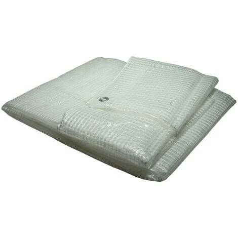 Toile Pour Pergola Et Tonnelle 4 X 3 M170g/m² - Bâche Pour Pergola Et Tonnelle Transparente - 4x3 M En Polyéthylène 7 Toile Pour Pergola Et Tonnelle 4 X 3 M170g/m² - Bâche Pour Pergola Et Tonnelle Transparente - 4x3 M En Polyéthylène – Image 5