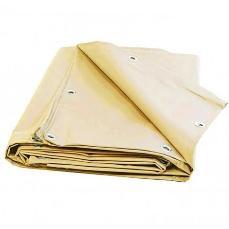 Bache Pergola Et Tonnelle 5 X 4 M IVOIRE 680g/m² - Toile Pergola Et Tonnelle Ivoire 5x4 M En PVC 3 Bache Pergola Et Tonnelle 5 X 4 M IVOIRE 680g/m² - Toile Pergola Et Tonnelle Ivoire 5x4 M En PVC