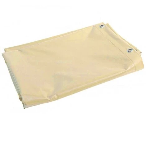 Bache Pergola Et Tonnelle 5 X 4 M IVOIRE 680g/m² - Toile Pergola Et Tonnelle Ivoire 5x4 M En PVC 4 Bache Pergola Et Tonnelle 5 X 4 M IVOIRE 680g/m² - Toile Pergola Et Tonnelle Ivoire 5x4 M En PVC – Image 2