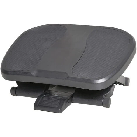 HOMCOM Repose-pied Ergonomique De Bureau Hauteur Et Inclinaison Réglables 45L X 34l Cm Gris 3 HOMCOM Repose-pied Ergonomique De Bureau Hauteur Et Inclinaison Réglables 45L X 34l Cm Gris